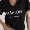 40-Dames t-shirt Fashion Milano - Afbeelding 3