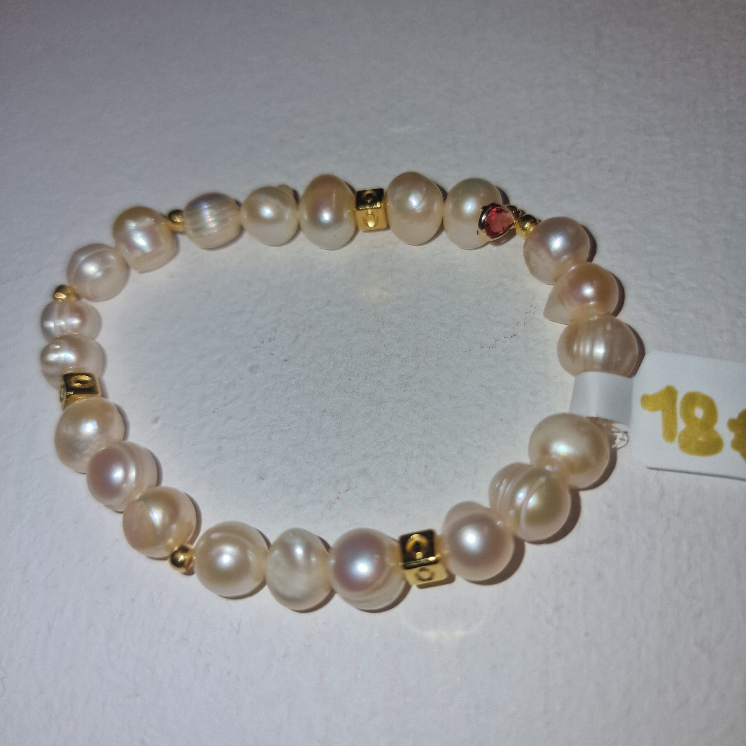 Dames - Zoetwaterparels armband - Afbeelding 3