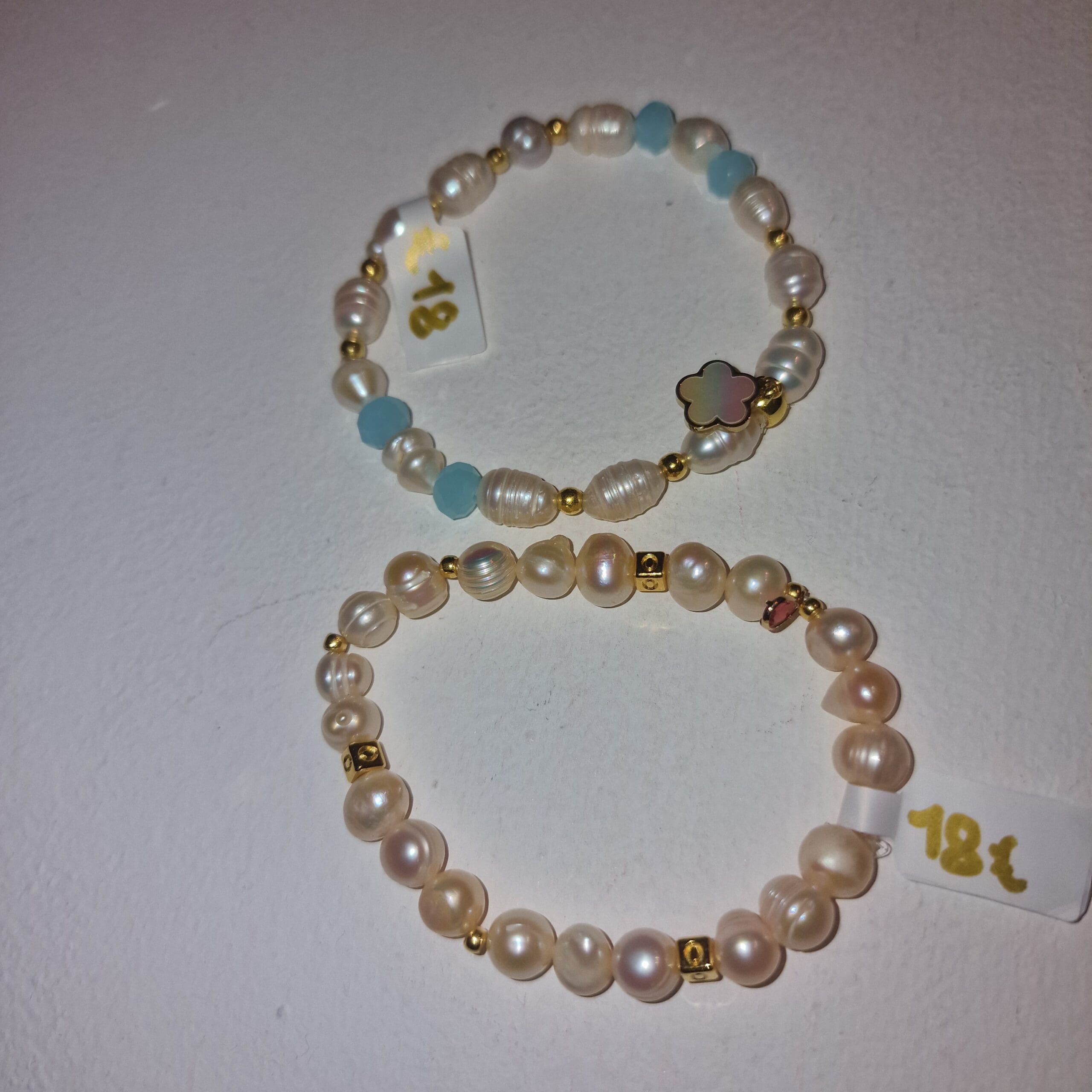 Dames - Zoetwaterparels armband - Afbeelding 4