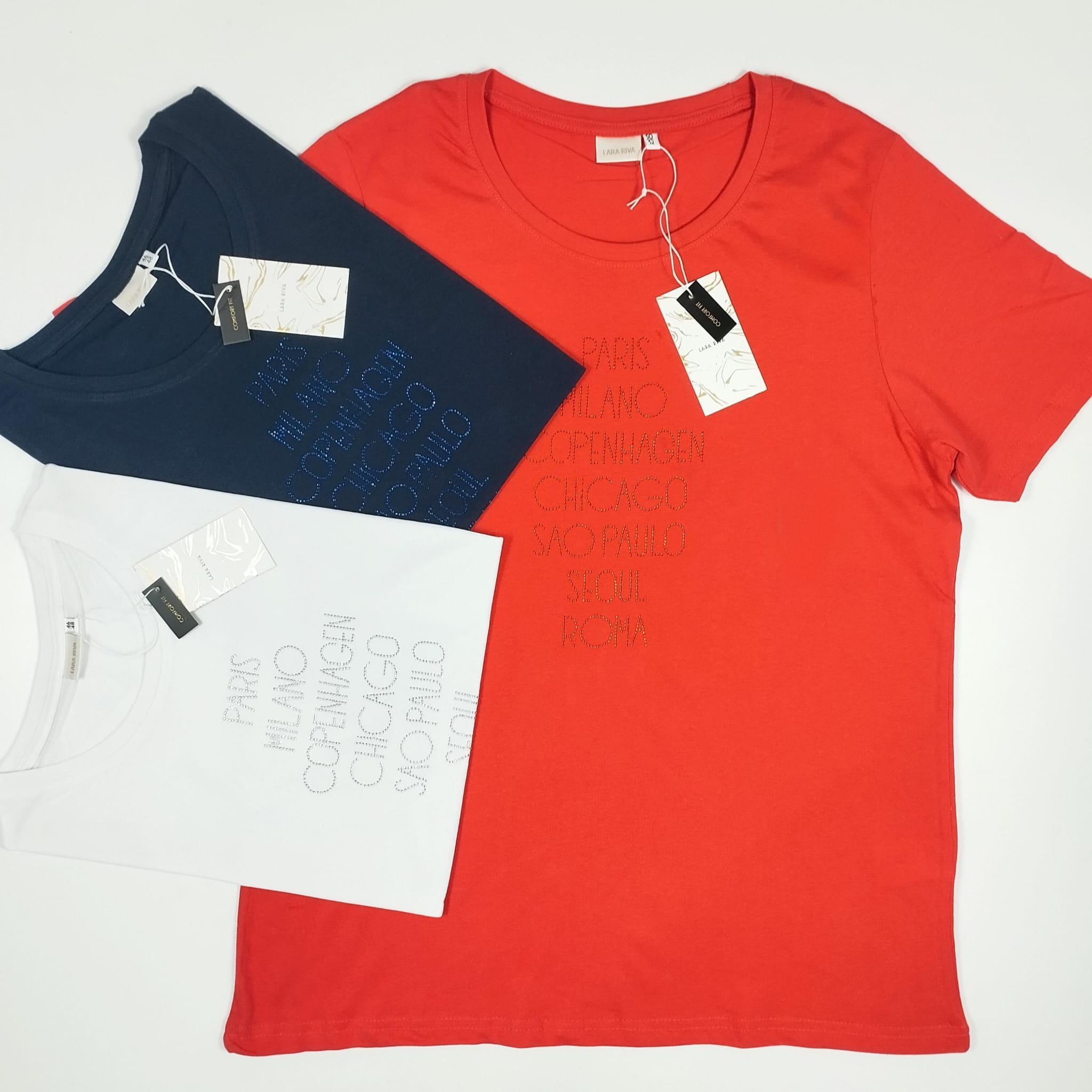 Lara Riva-dames t-shirts - Afbeelding 3