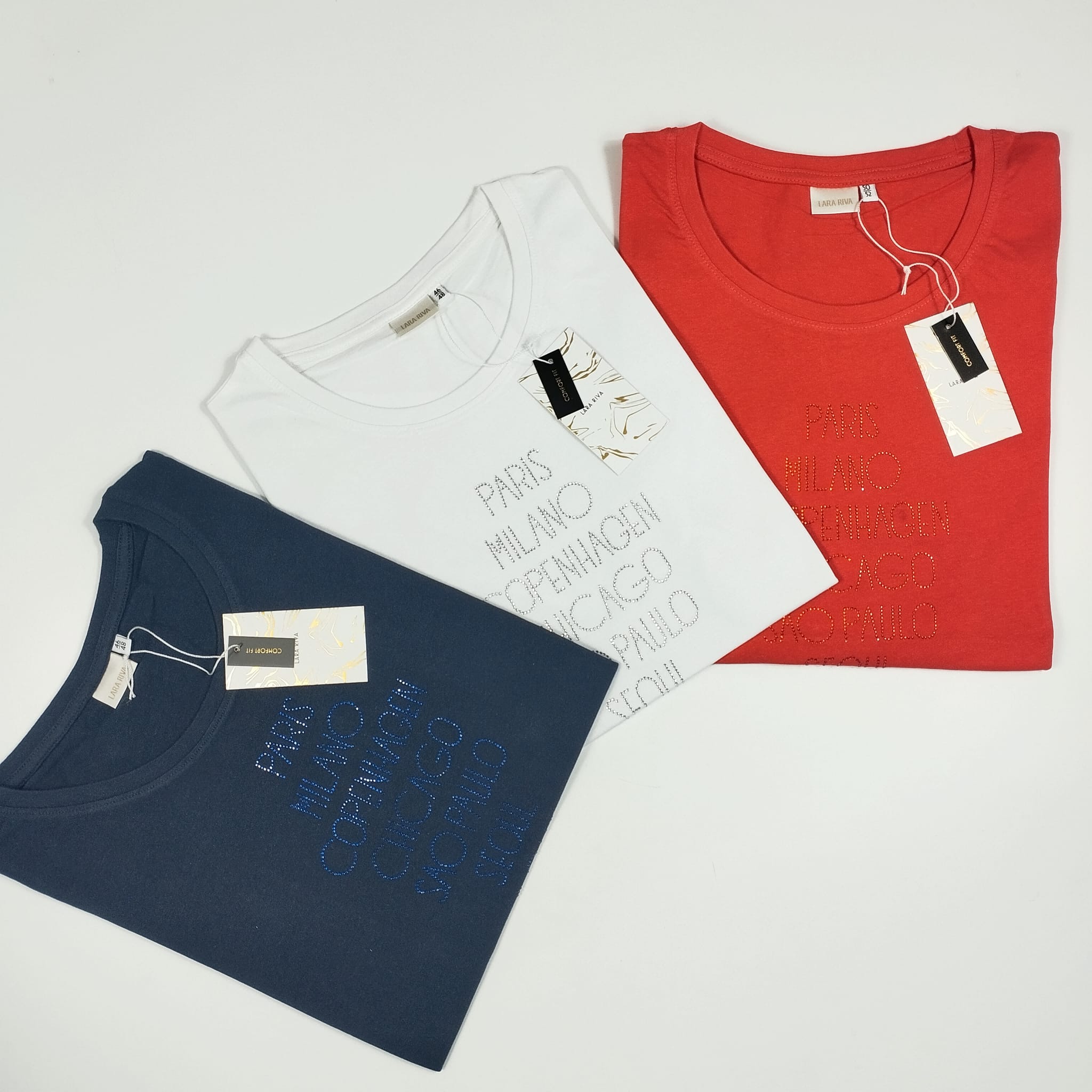 Lara Riva-dames t-shirts - Afbeelding 4